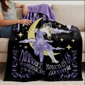 Pink Floyd Fleece Blanket - Moon Girl Marquee March 15 66 London