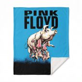 Pink Floyd Fleece Blanket - Pink Floyd Dallas Texas 1994 Concert