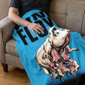 Pink Floyd Fleece Blanket - Pink Floyd Dallas Texas 1994 Concert