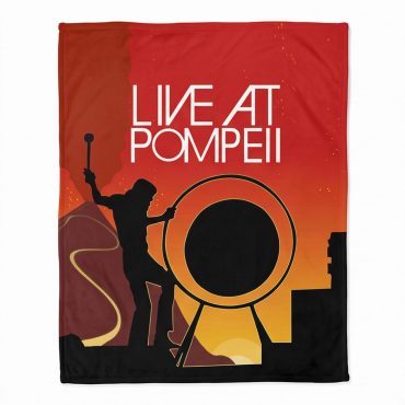 Pink Floyd Fleece Blanket - Pink Floyd Live At Pompeii