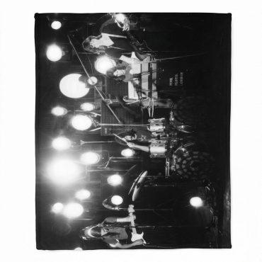 Pink Floyd Fleece Blanket - Pink Floyd Live at Pompeii 1972