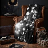 Pink Floyd Fleece Blanket - Pink Floyd Live at Pompeii 1972