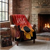 Pink Floyd Fleece Blanket - Pink Floyd Live At Pompeii Pink Floyd Fleece Blanket - Pink Floyd Live At Pompeii
