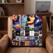 Pink Floyd Fleece Blanket - Retro DSOTM Members Pink Floyd Fleece Blanket - Retro DSOTM Members