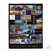 Pink Floyd Fleece Blanket - Still First In Space 40th Anniversary