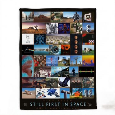 Pink Floyd Fleece Blanket - Still First In Space 40th Anniversary