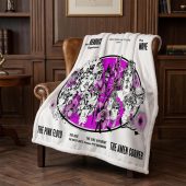 Pink Floyd Fleece Blanket - Tallenge Pink Floyd And Jimi Hendrix 1967 Vintage UK Concert