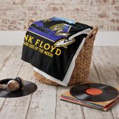 Pink Floyd Fleece Blanket - Time Dark Side Of The Moon Pink Floyd Fleece Blanket - Time Dark Side Of The Moon