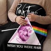 Pink Floyd Fleece Blanket - Wish You Were Hair Pink Floyd Fleece Blanket - Wish You Were Hair