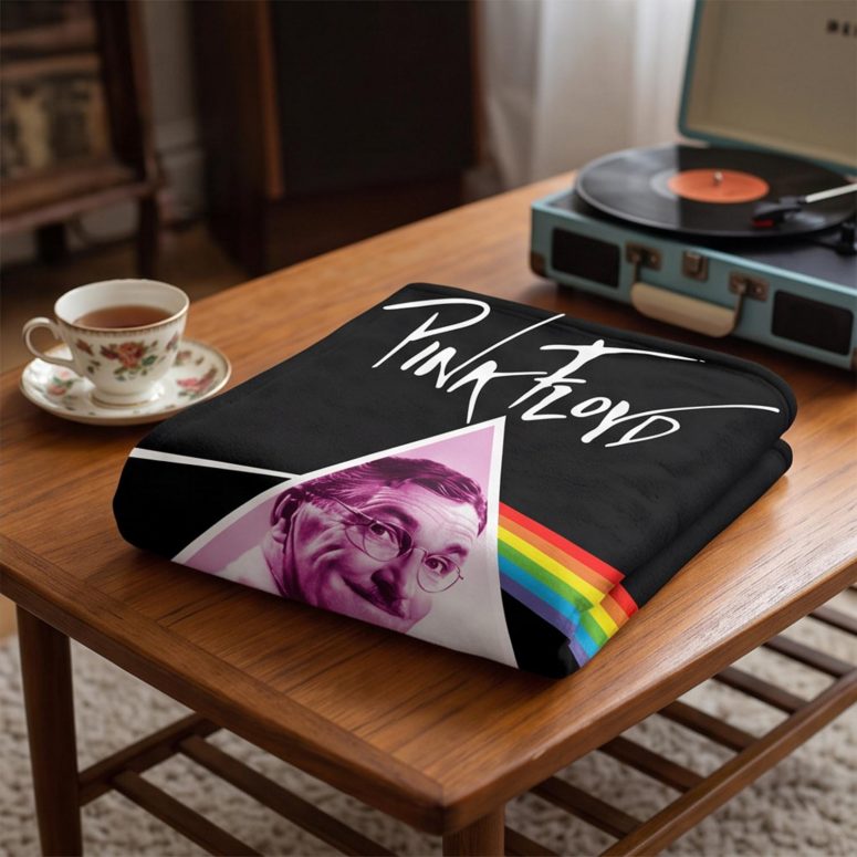 Pink Floyd Fleece Blanket - Wish You Were Hair Pink Floyd Fleece Blanket - Wish You Were Hair