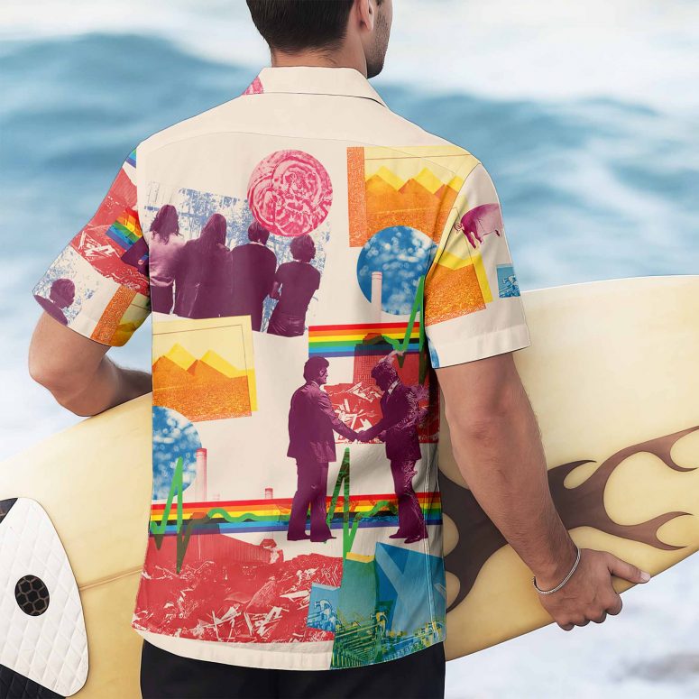 Pink Floyd Hawaiian Shirt - 8 Tracks 2026