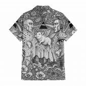 Pink Floyd Hawaiian - Doodle Dark Side Of The Moon x Animals x Division Bell