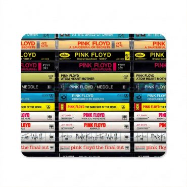 Pink Floyd Mousepad - Albums Cassette Retro Collection