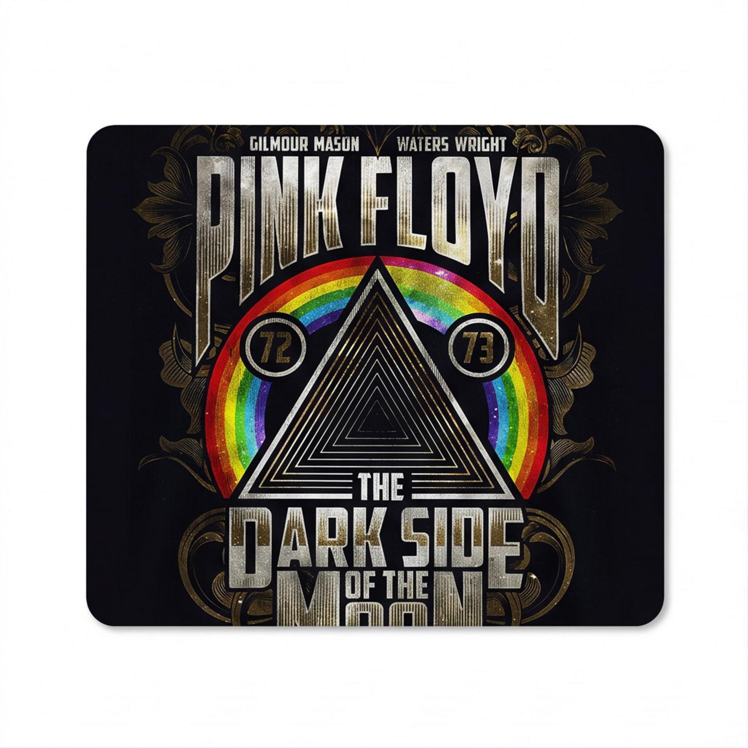 Pink Floyd Mousepad - Dark Side Of The Moon 1972 1973 Pink Floyd Mousepad - Dark Side Of The Moon 1972 1973