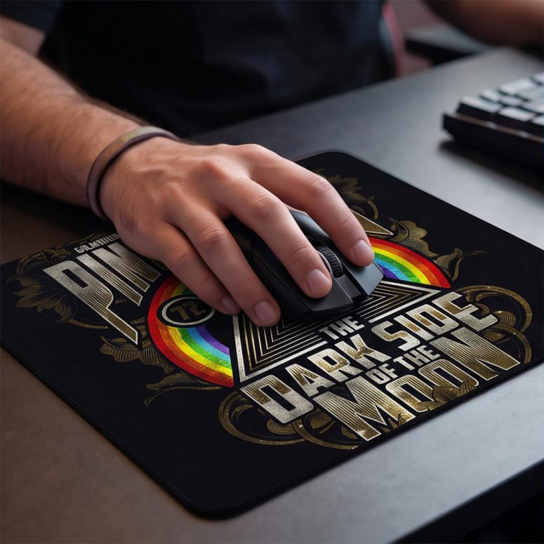 Pink Floyd Mousepad - Dark Side Of The Moon 1972 1973 Pink Floyd Mousepad - Dark Side Of The Moon 1972 1973