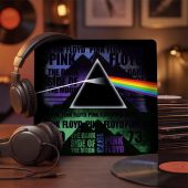 Pink Floyd Mousepad - Dark Side of The Moon 1973 Pyramid Prims Pink Floyd Mousepad - Dark Side of The Moon 1973 Pyramid Prims