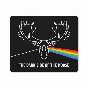 Pink Floyd Mousepad - Dark Side Of The Moose Pink Floyd Mousepad - Dark Side Of The Moose