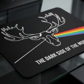 Pink Floyd Mousepad - Dark Side Of The Moose Pink Floyd Mousepad - Dark Side Of The Moose