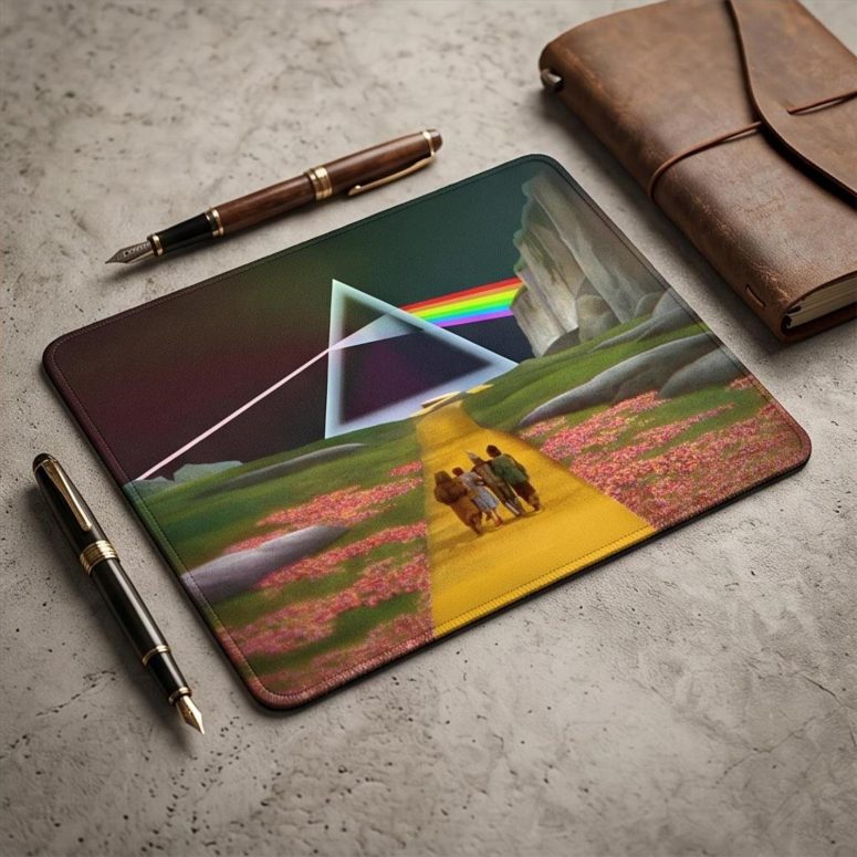 Pink Floyd Mousepad - Dark Side of the Rainbow x Wizard of Oz at The Logan Theatre