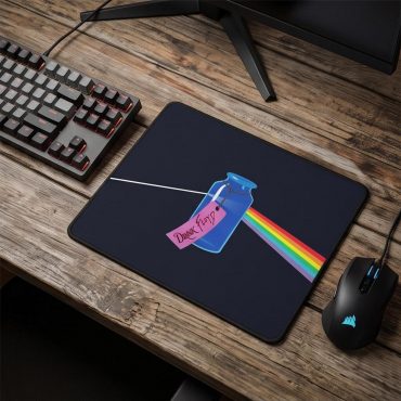 Pink Floyd Mousepad - Drink Floyd Alice in Wonderland Meets TDSOTM