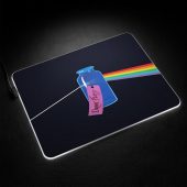 Pink Floyd Mousepad - Drink Floyd Alice in Wonderland Meets TDSOTM Pink Floyd Mousepad - Drink Floyd Alice in Wonderland Meets TDSOTM