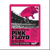 Pink Floyd Mousepad - En Chair Et En Os Le Stade Olympique In The Flesh Concert