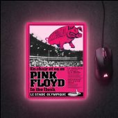 Pink Floyd Mousepad - En Chair Et En Os Le Stade Olympique In The Flesh Concert
