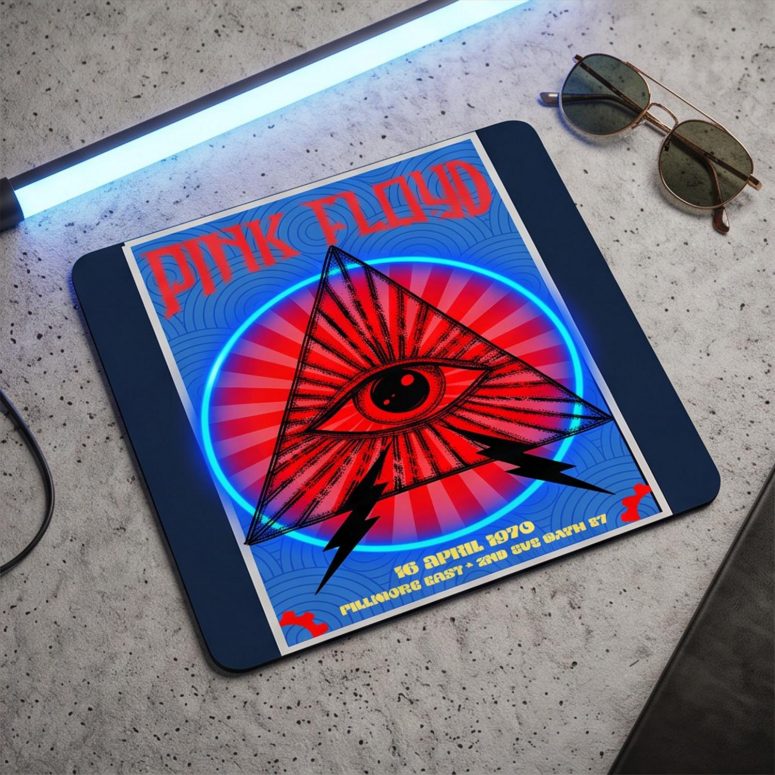 Pink Floyd Mousepad - Fillmore East Event Pink Floyd Mousepad - Fillmore East Event