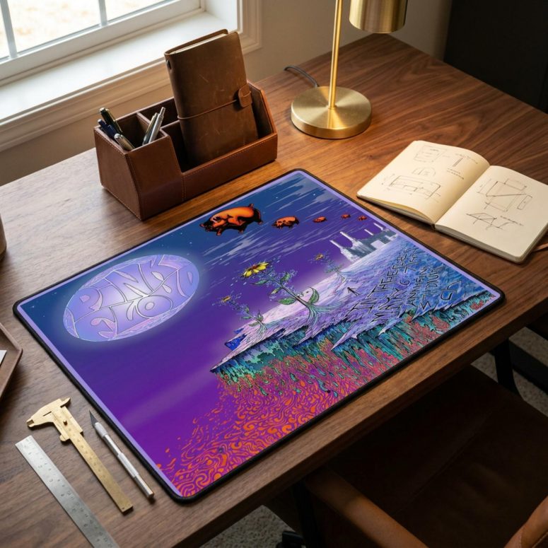 Pink Floyd Mousepad - In The Flesh Tour 1977 Anaheim Stadium LA CA Pink Floyd Mousepad - In The Flesh Tour 1977 Anaheim Stadium LA CA