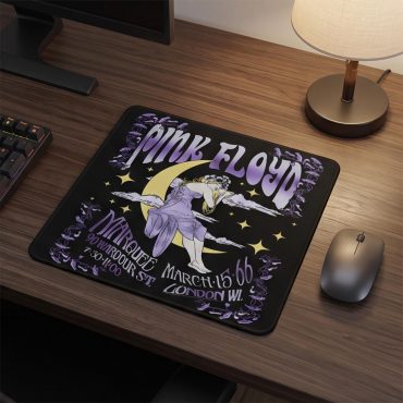 Pink Floyd Mousepad - Moon Girl Marquee March 15 66 London