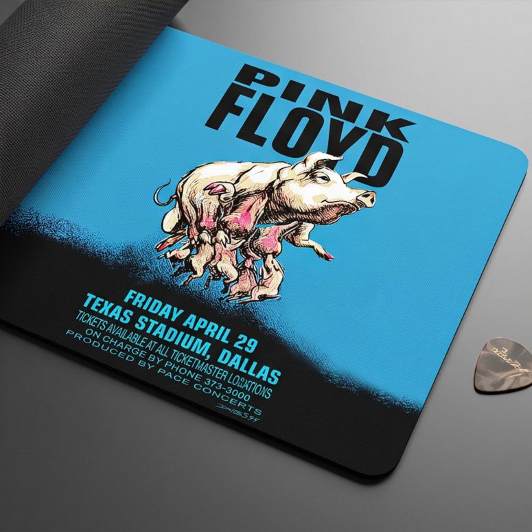 Pink Floyd Mousepad - Pink Floyd Dallas Texas 1994 Concert Pink Floyd Mousepad - Pink Floyd Dallas Texas 1994 Concert