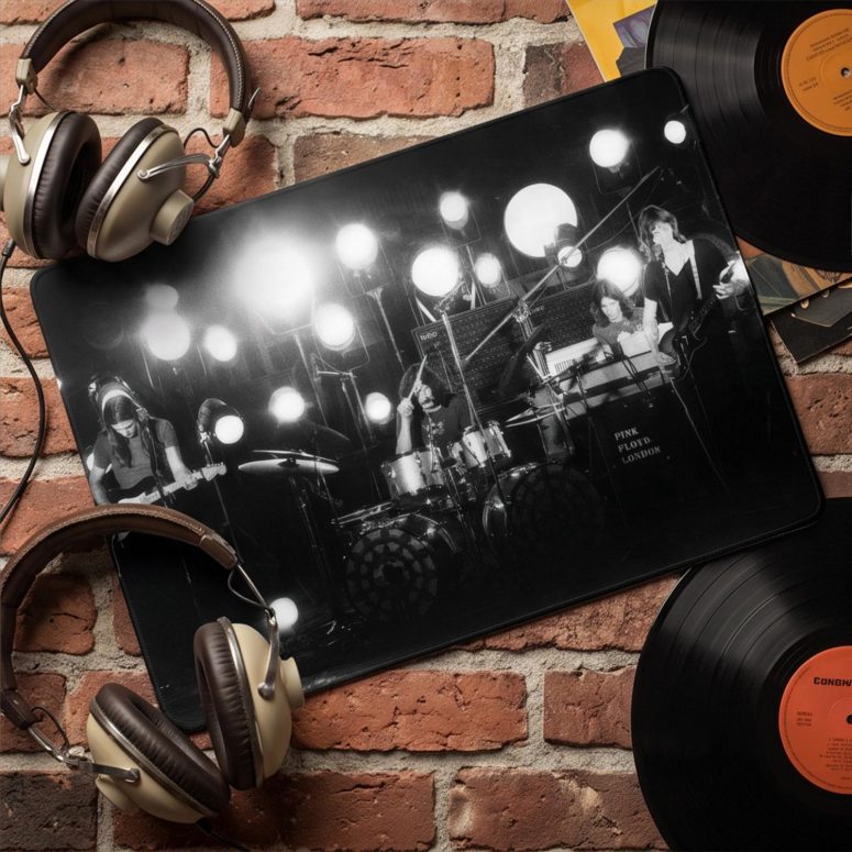 Pink Floyd Mousepad - Pink Floyd Live at Pompeii 1972