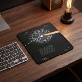 Pink Floyd Mousepad - Pink Floyd quote Time Art Pre Signed