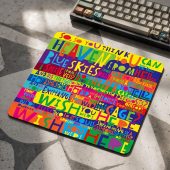 Pink Floyd Mousepad - Pink Floyd Wish You Were Here Limited Edition Art Print Signed LyricArt
