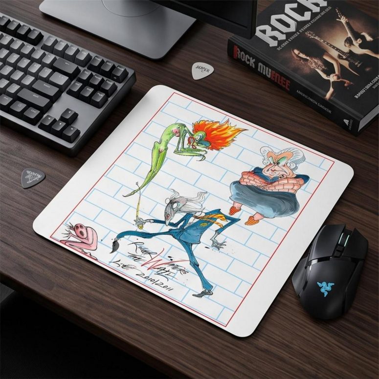 Pink Floyd Mousepad - Roger Waters special tour print The Wall