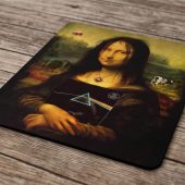 Pink Floyd Mousepad - TDSOTM Vinyl Disk Animals Atom Heart Mother Monalisa Parody Pink Floyd Mousepad - TDSOTM Vinyl Disk Animals Atom Heart Mother Monalisa Parody