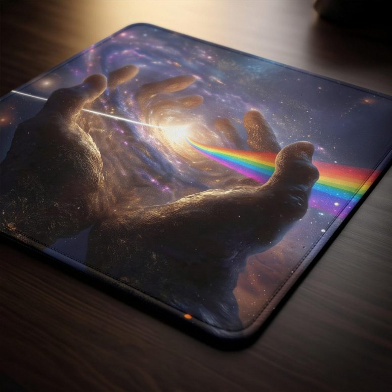 Pink Floyd Mousepad - The Center Of The Universe DSOTM