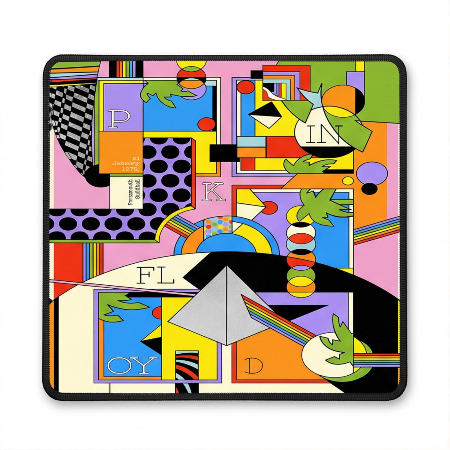 Pink Floyd Mousepad - The Dark side Of The Moon Live Debut 50th Anniversary Pink Floyd Mousepad - The Dark side Of The Moon Live Debut 50th Anniversary