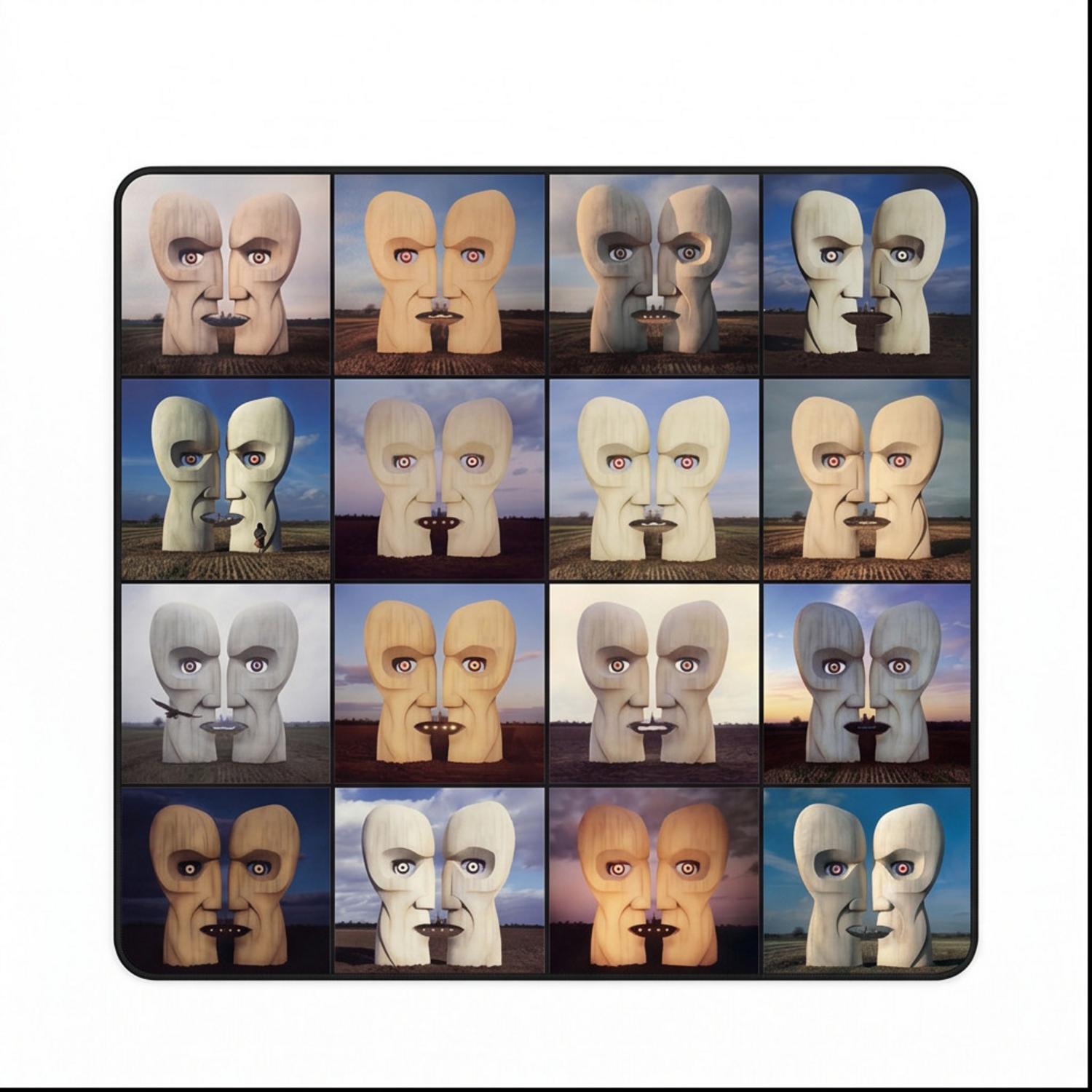Pink Floyd Mousepad - The Division Bell Collage Pink Floyd Mousepad - The Division Bell Collage