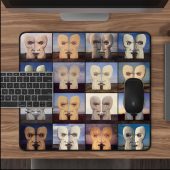 Pink Floyd Mousepad - The Division Bell Collage Pink Floyd Mousepad - The Division Bell Collage