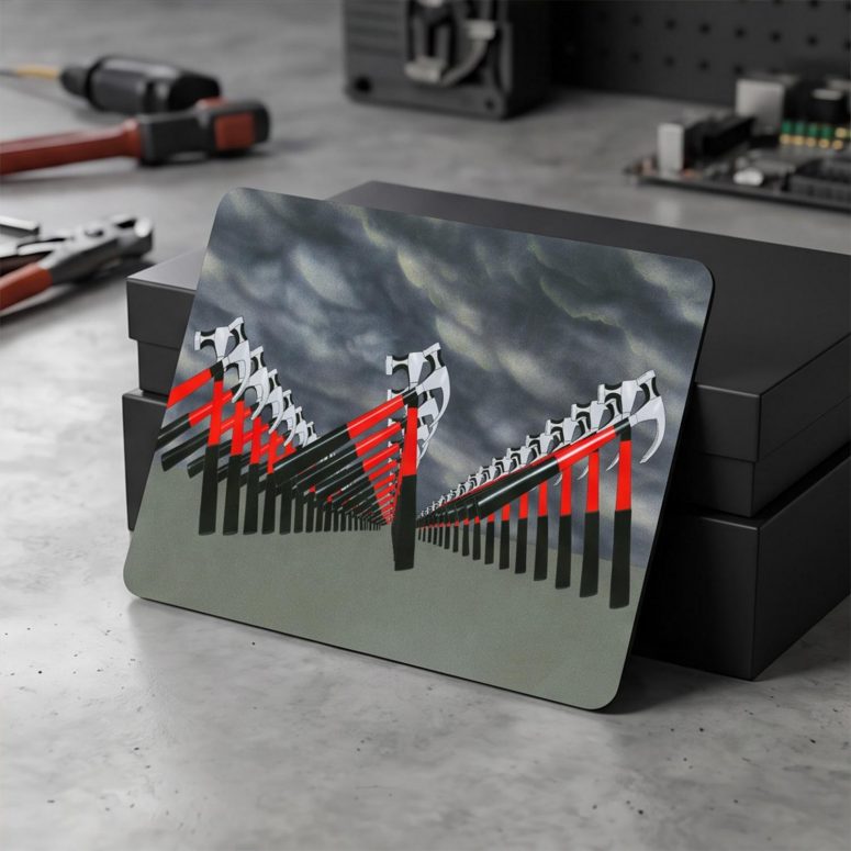 Pink Floyd Mousepad - The Marching Hammers The Wall Pink Floyd Mousepad - The Marching Hammers The Wall