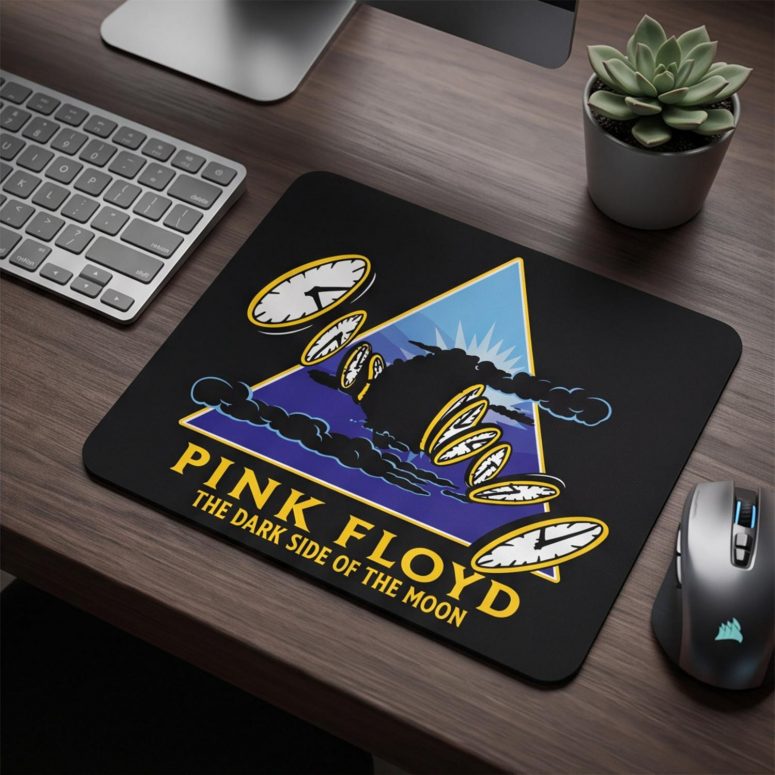 Pink Floyd Mousepad - Time Dark Side Of The Moon