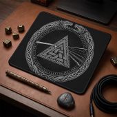 Pink Floyd Mousepad - Viking Valknut Dark Side Of The Moon Pink Floyd Mousepad - Viking Valknut Dark Side Of The Moon