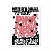 Pink Floyd Mousepad - Westfield College Hampstead Concert 1968