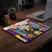 Pink Floyd Mousepad - Wish You Were Here Animals Atom Mother Psychedelic Art Pink Floyd Mousepad - Wish You Were Here Animals Atom Mother Psychedelic Art