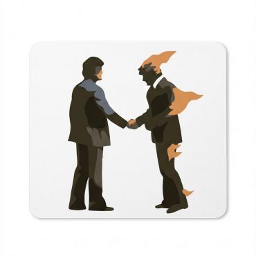 Pink Floyd Mousepad - Wish You Were Here Burning Man Pink Floyd Mousepad - Wish You Were Here Burning Man