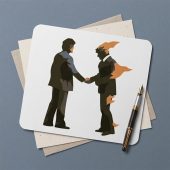 Pink Floyd Mousepad - Wish You Were Here Burning Man Pink Floyd Mousepad - Wish You Were Here Burning Man
