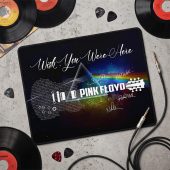 Pink Floyd Mousepad - Wish You Were Here With Guitar Typography And Signatures Pink Floyd Mousepad - Wish You Were Here With Guitar Typography And Signatures