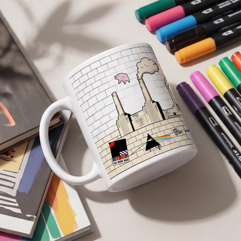 Pink Floyd Mug - Album Art DSOTM Animals The Wall