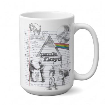 Pink Floyd Mug - Album Collage Sketch